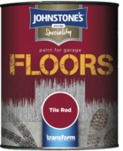 Johnstone's Transform Garage Floors Semi-gloss Tile Red 2.5