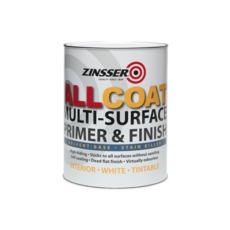 ZINSSER ALL COAT SOLVENT BASED STAIN KILLER WHITE LITRE