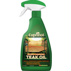 CUPRINOL NATURAL ENHANCING TEAK OIL SPRAY CLR 500ML