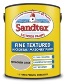 SANDTEX RETAIL TEXTURED MASONRY PLYMOUTH GREY  5LTS