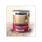 RONSEAL CRYSTAL CLEAR OUTDOOR VARN MAT 250ML