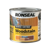 RONSEAL QUICK DRY WOODSTAIN NATURAL PINE SATIN 250ML