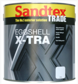 SANDTEX TRADE X-TRA EGGSHELL WHITE LITRE