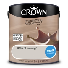 CROWN MATT EMULSION DASH OF NUTMEG 2.5L