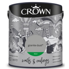 CROWN SILK EMULSION GRANITE DUST 2.5L