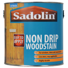 SADOLIN NON DRIP WOODSTAIN JACOBEAN WALNUT 2.5LITRE