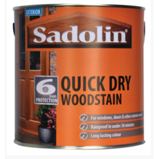 SADOLIN QUICK DRY WOODSTAIN JACOBEAN WALNUT  2.5 LITRES