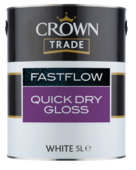 CROWN TRADE FASTFLOW GLOSS WHITE 2.5LITRE