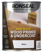 RONSEAL Knot Block Primer & Undercoat White 250ml