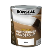 RONSEAL One Coat Wood Primer & Undercoat White 750ml