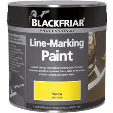 BLACKFRIAR LINE MARKING PAINT YELLOW 2.5LITRE