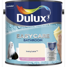 DULUX EASYCARE BATHROOM SOFT SHEEN IVORY LACE 2.5L