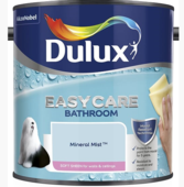 DULUX EASYCARE BATHROOM SOFT SHEEN MINERAL MIST 2.5LITRE