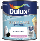 DULUX EASYCARE BATHROOM SOFT SHEEN BRILLIANT WHITE 2.5L