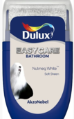 DULUX EASYCARE BATHROOM SOFT SHEEN TESTER NUTMEG WHITE 30ML