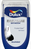 DULUX EASYCARE BATHROOM SOFT SHEEN TESTER FROSTED STEEL 30M