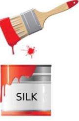Silk emulsion
