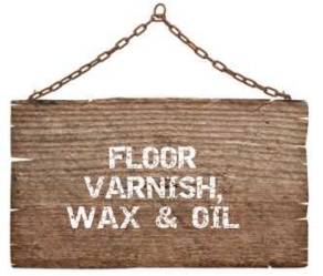 Floor varnish, wax & oil
