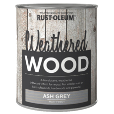 RUST-OLEUM WEATHERED WOOD ASH GREY 750ML