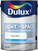 DULUX RETAIL MATT LIGHT & SPACE ABSOLUTE WHITE 5L