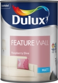 DULUX RETAIL MATT FEATURE WALL RASPBERRY DIVA 1.25L