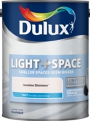 DULUX LIGHT & SPACE MATT JASMINE SHIMMER 5L