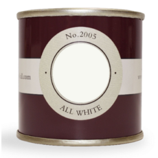 FARROW & BALL TESTER ALL WHITE NO. 2005 100MLS