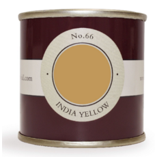 FARROW & BALL TESTER INDIA YELLOW NO. 66 100MLS