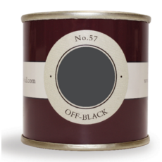 FARROW & BALL TESTER OFF-BLACK NO. 57 100MLS