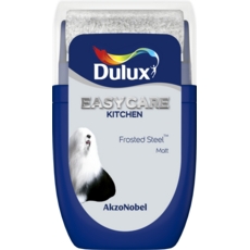DULUX EASYCARE KITCHEN MATT TESTER FROSTED STEEL 30ML