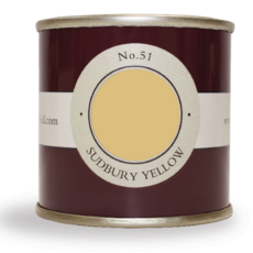 FARROW & BALL TESTER SUDBURY YELLOW NO. 51 100MLS