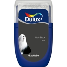 DULUX COLOUR TESTER RICH BLACK 30ML