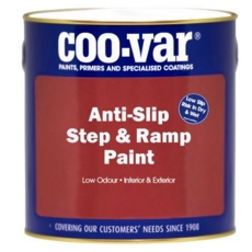 COO-VAR ANTI-SLIP STEP & RAMP PAINT TILE RED  LITRE