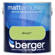 BERGER MATT EMULSION OLIVE JAR 2.5L