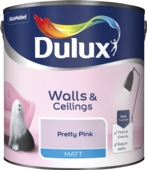 DULUX RETAIL MATT EMULSION Pretty Pink 2.5LTS