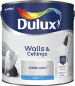 DULUX RETAIL MATT WHITE MIST 2.5L