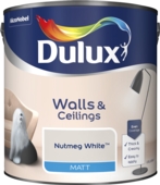 DULUX RETAIL VINYL MATT Nutmeg White 2.5LITRE