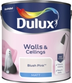 DULUX RETAIL MATT BLUSH PINK 2.5L