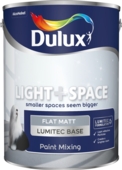 DULX RETAIL LIGHT & SPACE FLAT MATT LUMITEC BASE 5LITRE