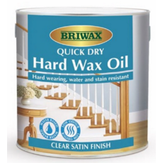 BRIWAX HARD WAX OIL CLEAR SATIN LITRE