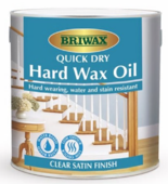 BRIWAX HARD WAX OIL CLEAR SATIN 2.5LITRE