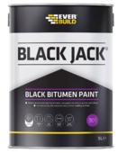 EVERBUILD BLACK JACK 901 BLACK BITUMEN PAINT 2.5L