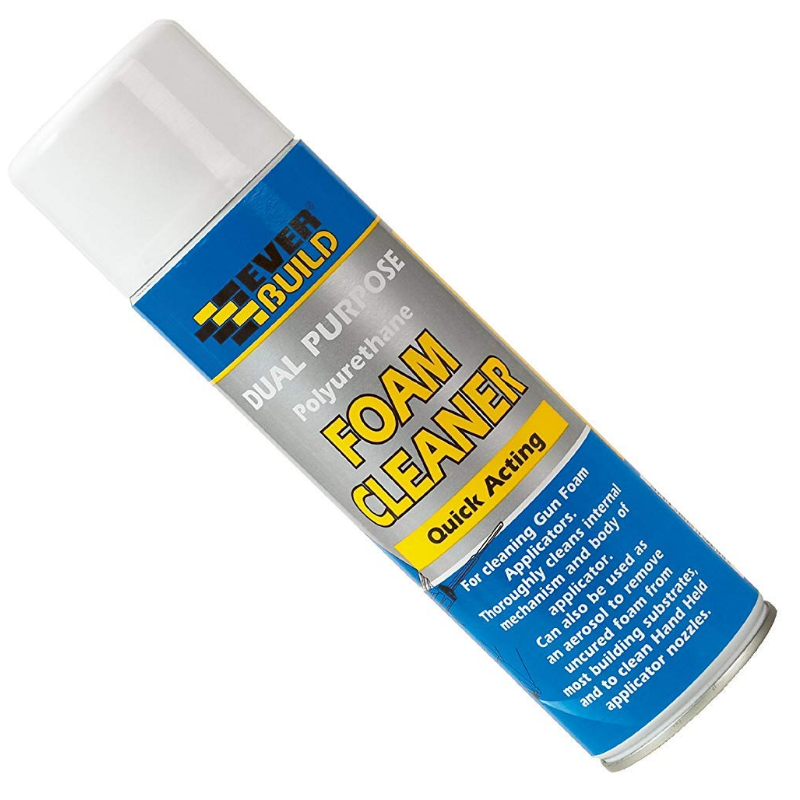 EVERBUILD DUAL PURPOSE FOAM CLEANER 500MLS Winterstoke Decorators