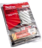 RODO PRODEC MEDIUM PILE ROLLER & TRAY WITH DISPOSABLE LINERS