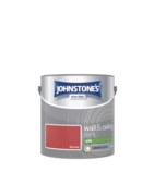 JOHNSTONE'S SILK WALLS & CEILINGS RICH RED 2.5LITRE