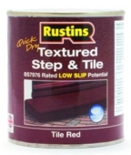 RUSTINS Textured Step & Tile Red 500ml