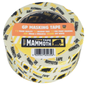 MAMMOTH LABELLED 50MTR MASK TAPE 38MM  x 50MTR