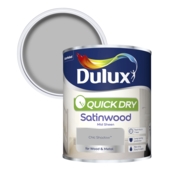 DULUX QUICK DRY SATINWOOD CHIC SHADOW 750ML