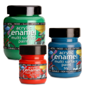 POLYVINE ACRYLIC ENAMEL Lime Enamel (69) 50ml