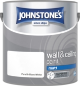 JOHNSTONE'S VINYL MATT BRILLIANT WHITE 2.5LITRE